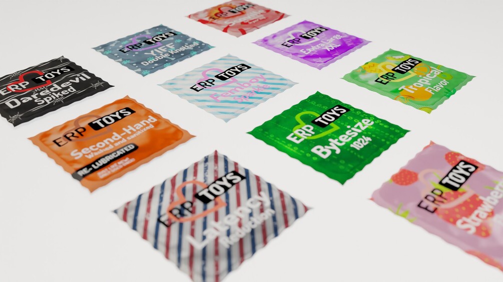 Condom Wrapper Texture Pack