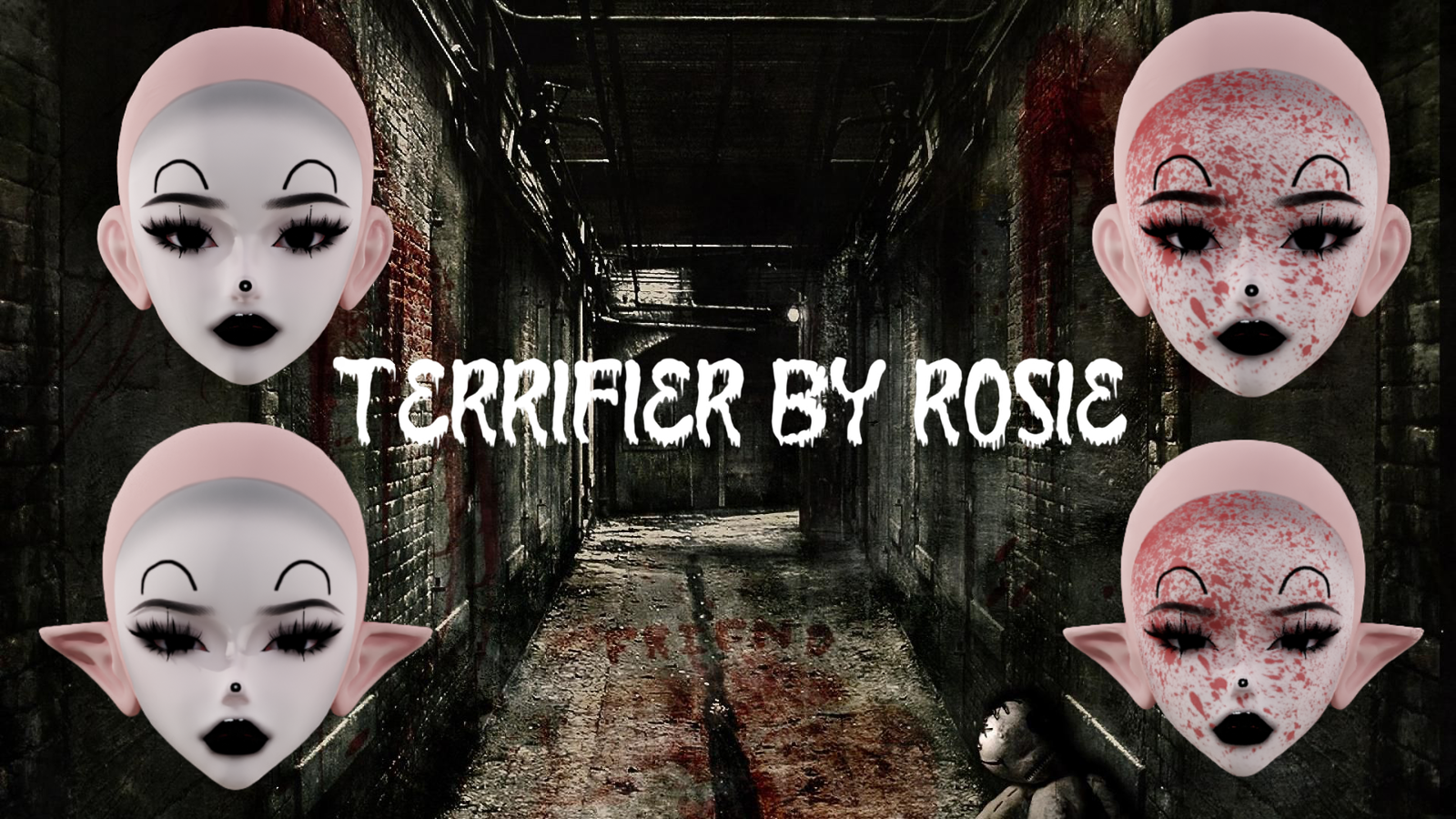 Terrifier - Amelia Head Texture