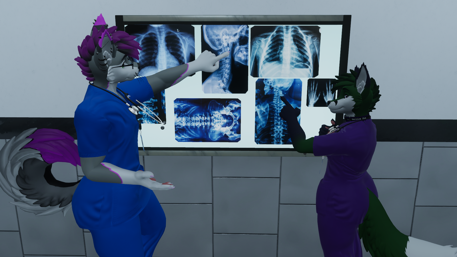 Nurse Outfit For Winterpaw Male & Female | VRChat Clothing