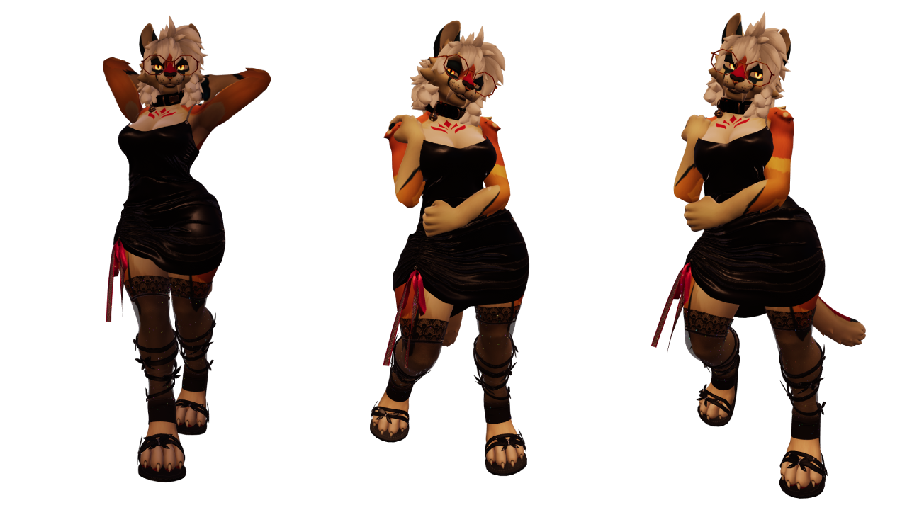 New Year Party Outfit For Legato Avatar | VRChat Clothing