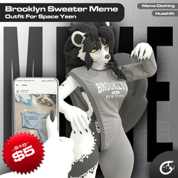 Brooklyn Sweater Meme Outfit For Space Yeen | VRChat Clothing