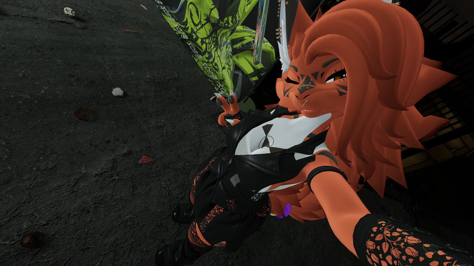 Sports Jacket Outfit For Novabeast 1.2 & KFN | VRChat Clothing