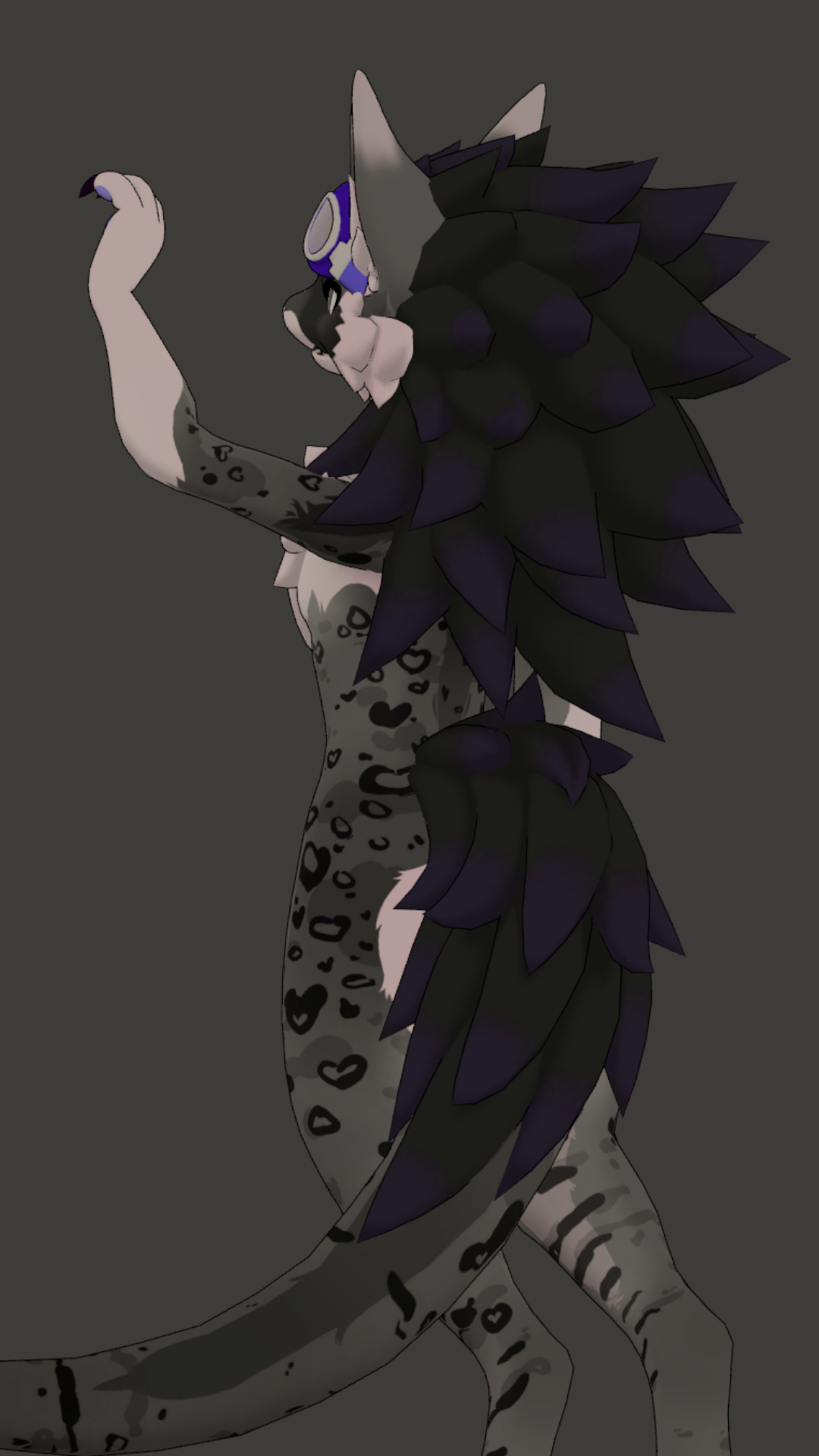 Grey Heart Spots (Novabeast v1.2 Retexture)