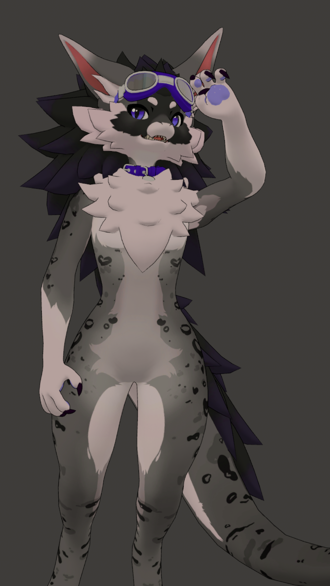 Grey Heart Spots (Novabeast v1.2 Retexture)