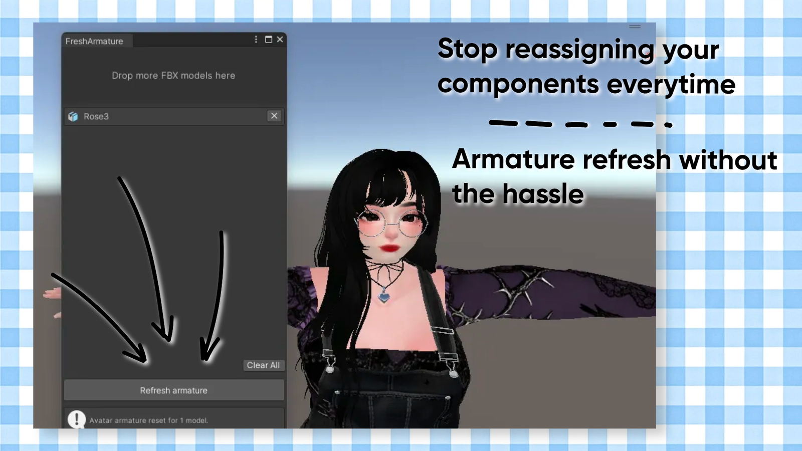 FreshArmature - Stop losing your setup