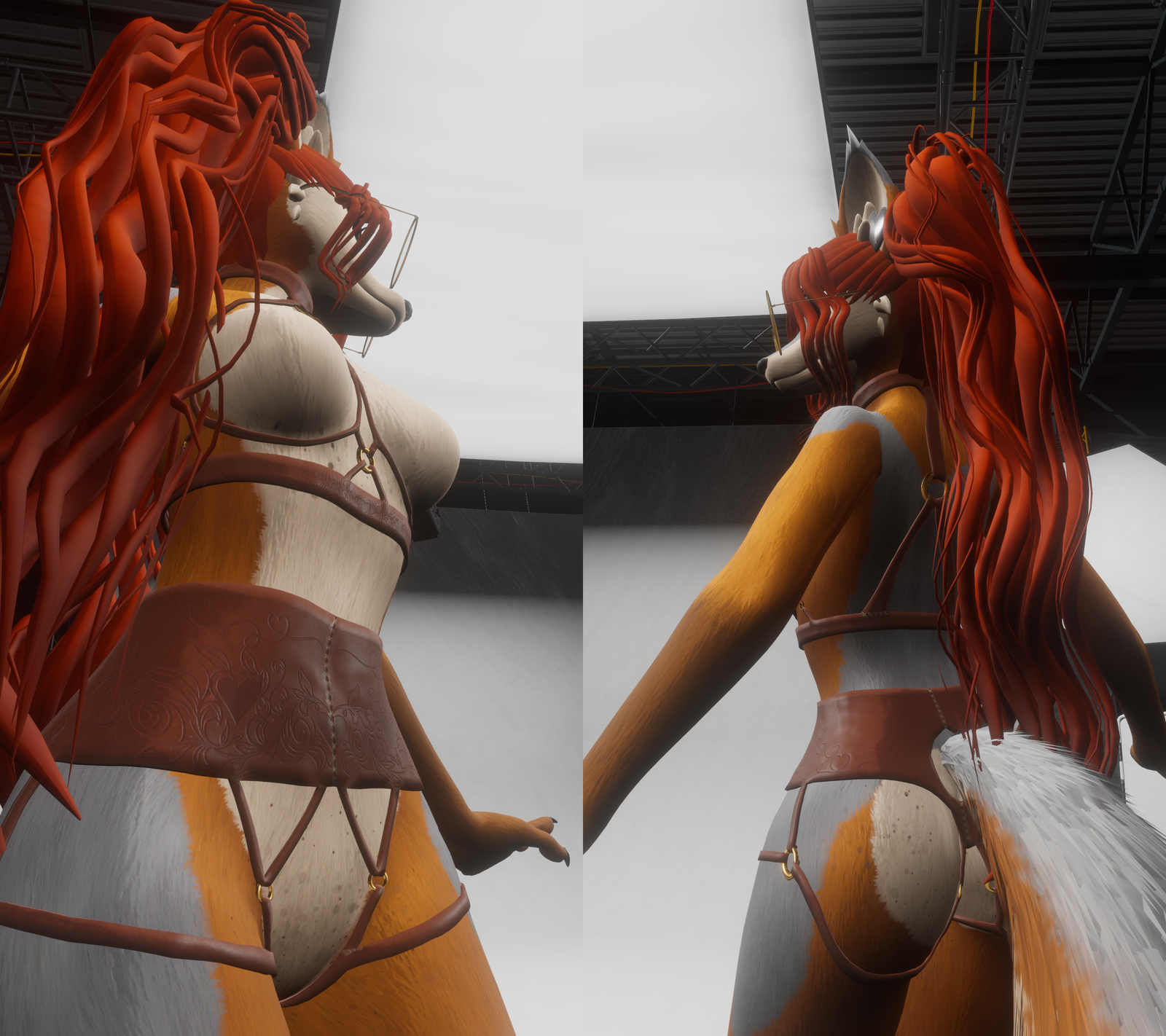 Leather Harness for Winterpaw Fem Canine