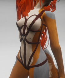 Strappy Bodysuit for Winterpaw Fem Canine
