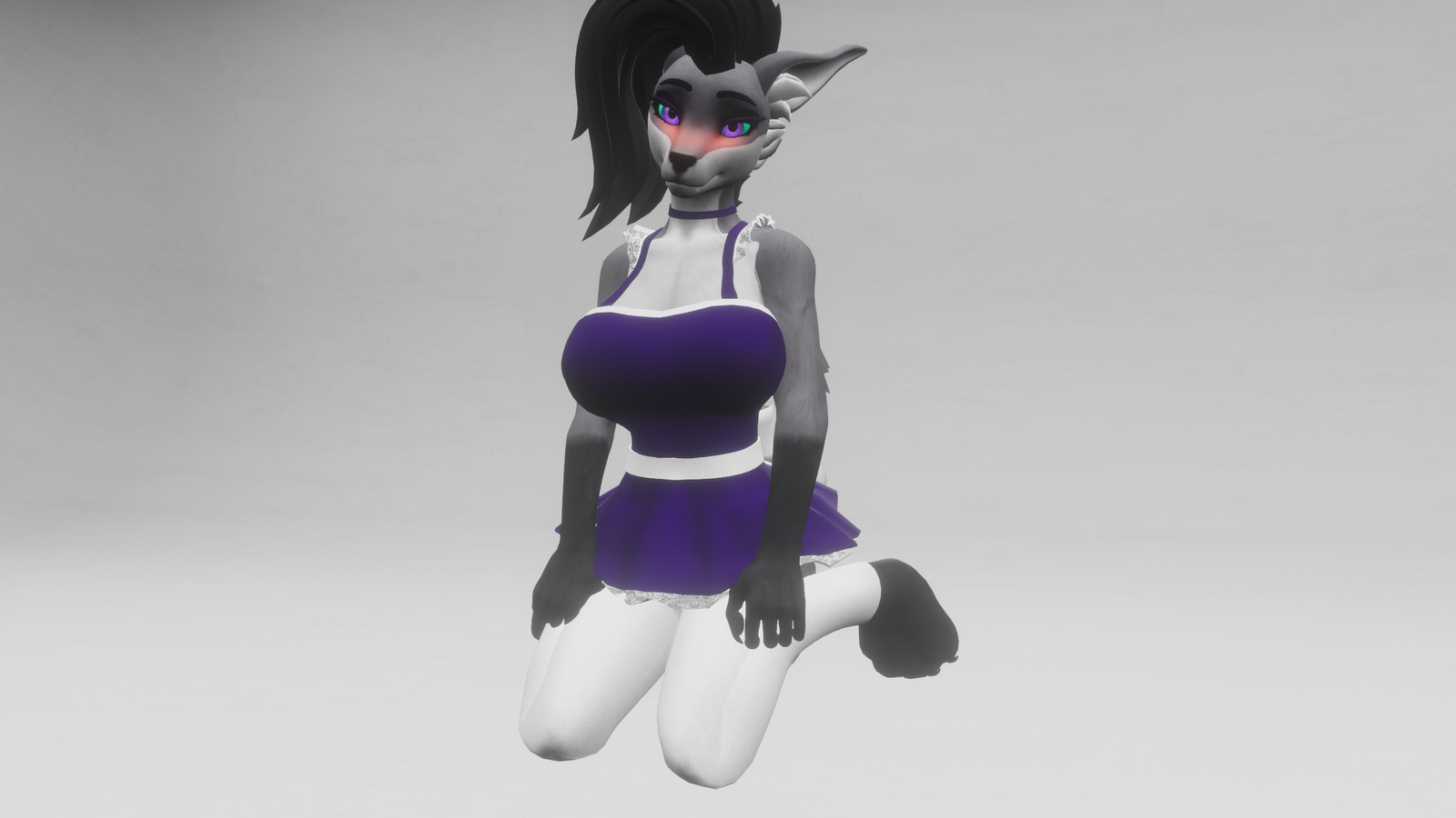 Cute Maid for Winterpaw Fem Canine