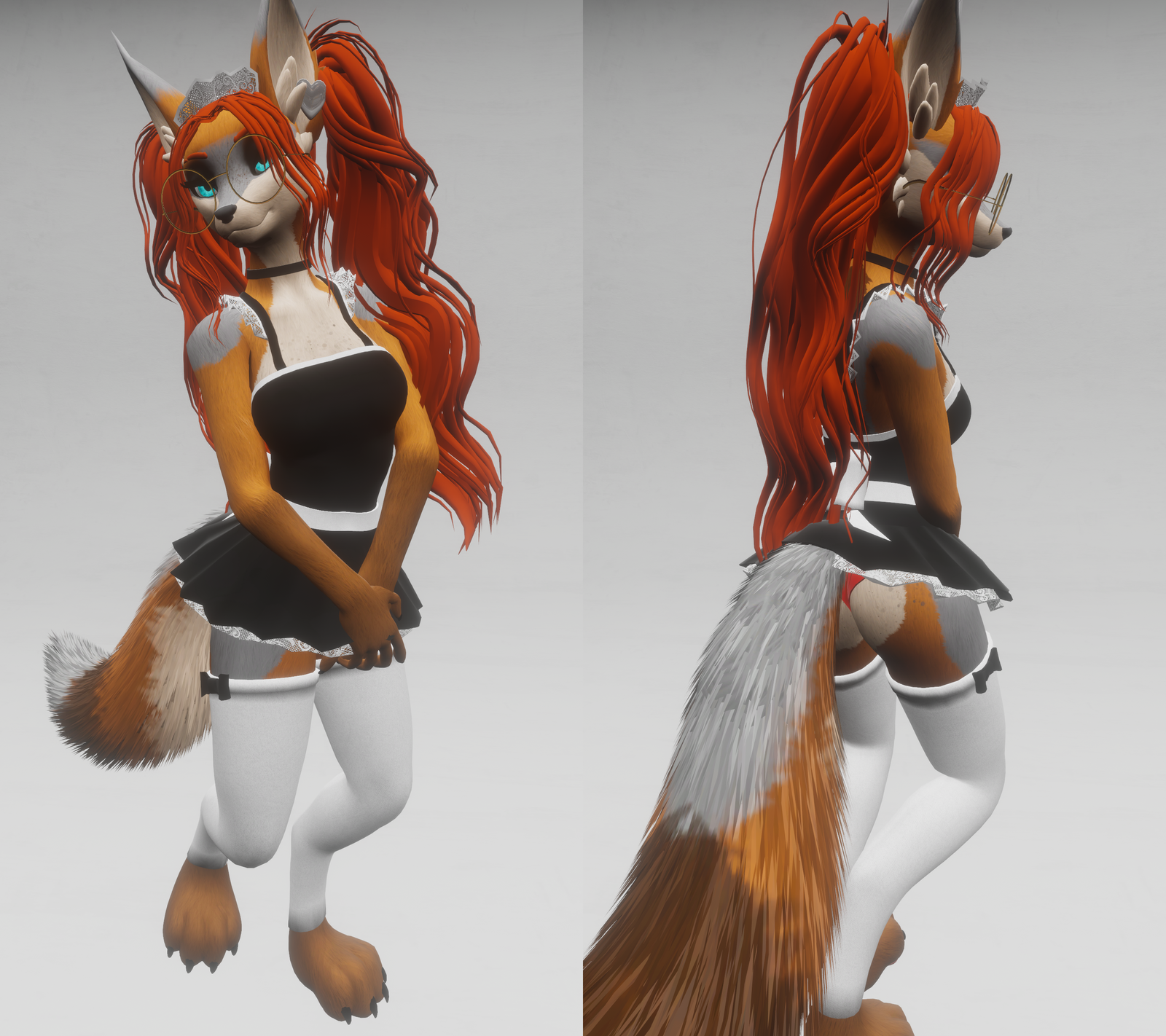 Cute Maid for Winterpaw Fem Canine