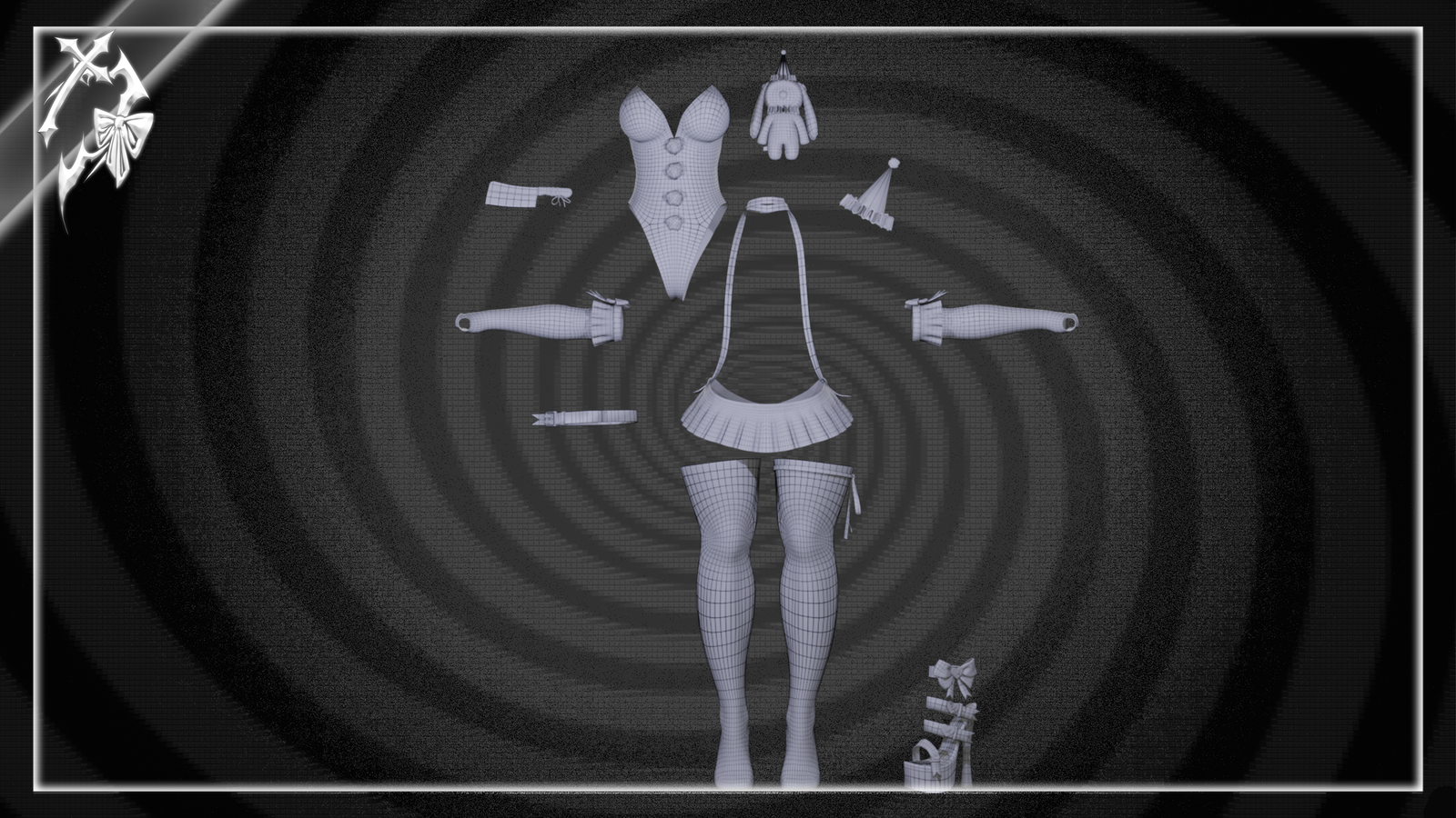 Ditzy Clown Set