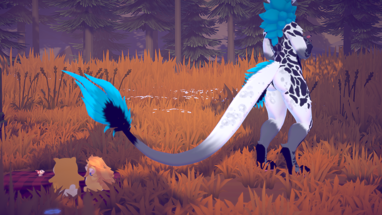 Fluffgan Dragoon Tail