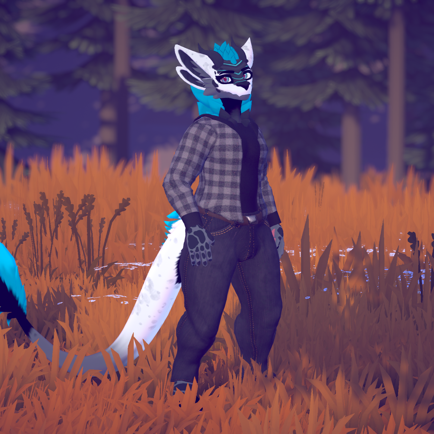 Fluffgan Casual Outfit