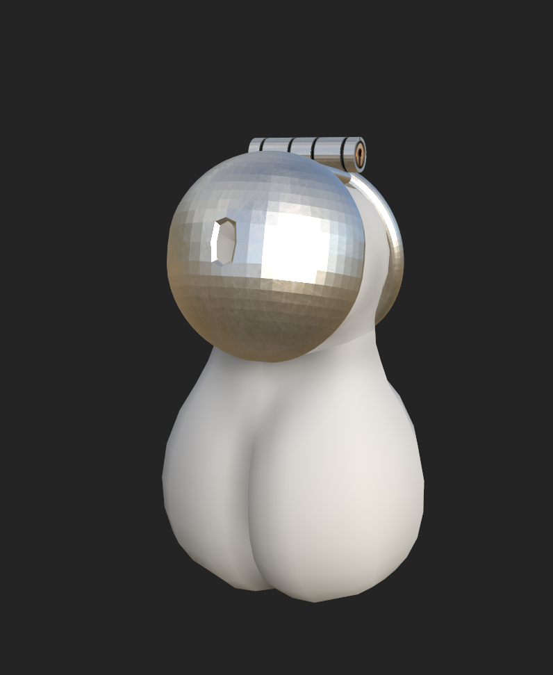 Sheath chastity cage asset