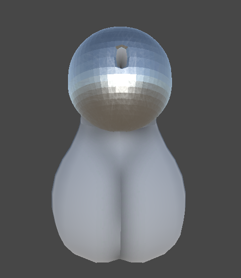 Sheath chastity cage asset