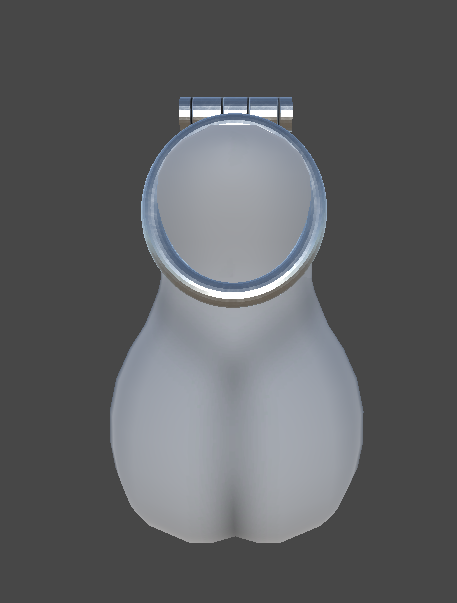 Sheath chastity cage asset