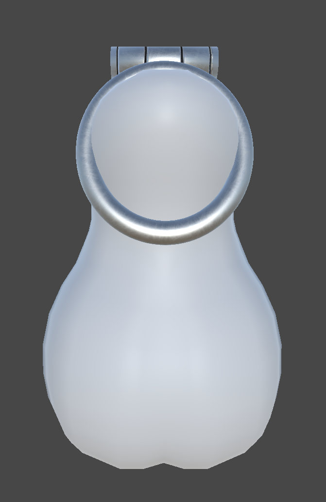 Sheath chastity cage asset