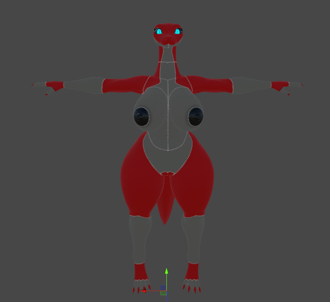 lily snake plushified texture