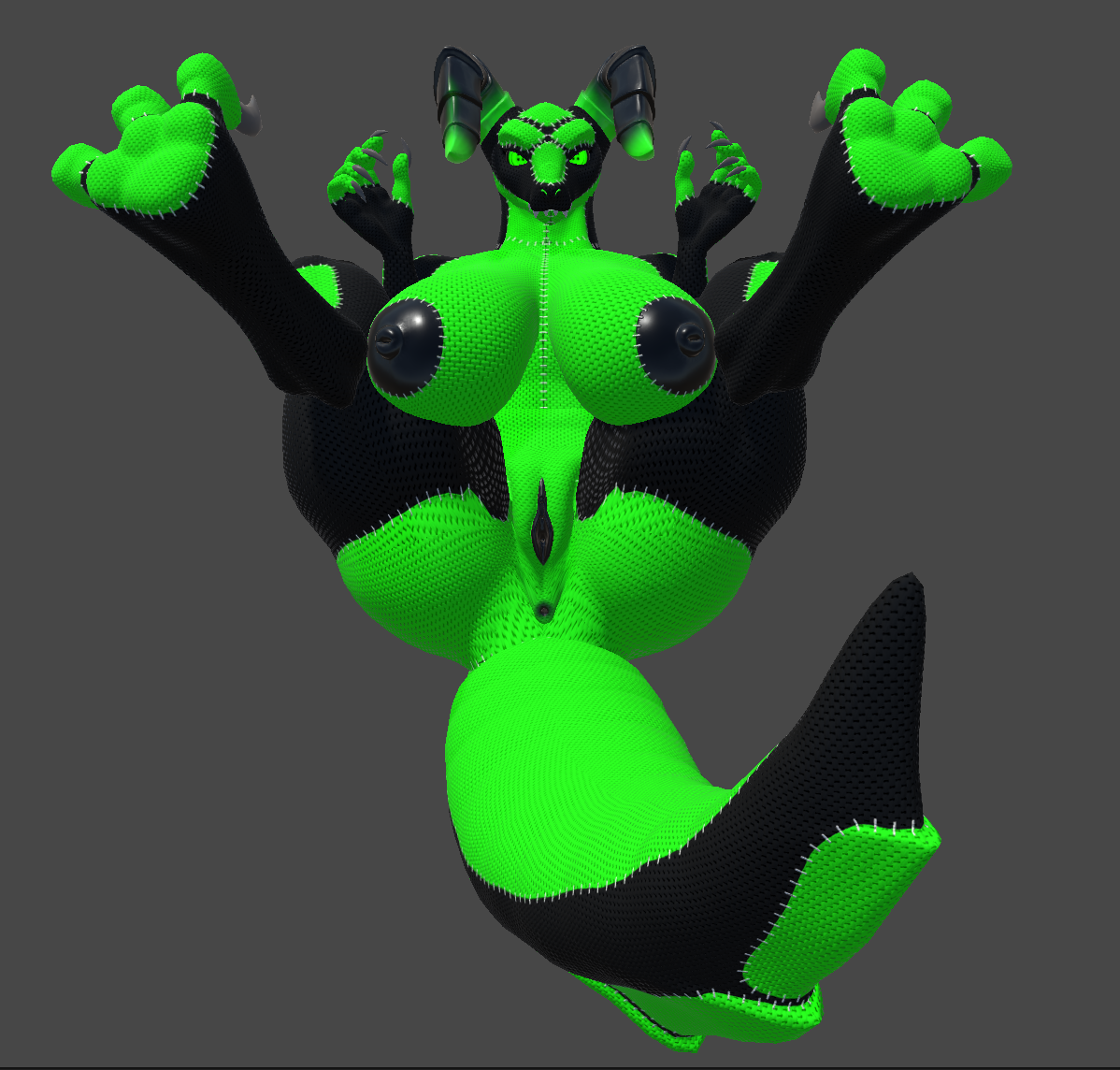 lizzy deathclaw plushify texture