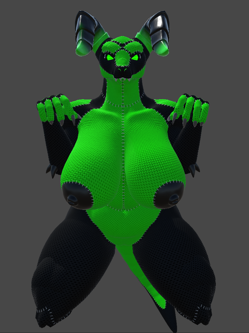 lizzy deathclaw plushify texture