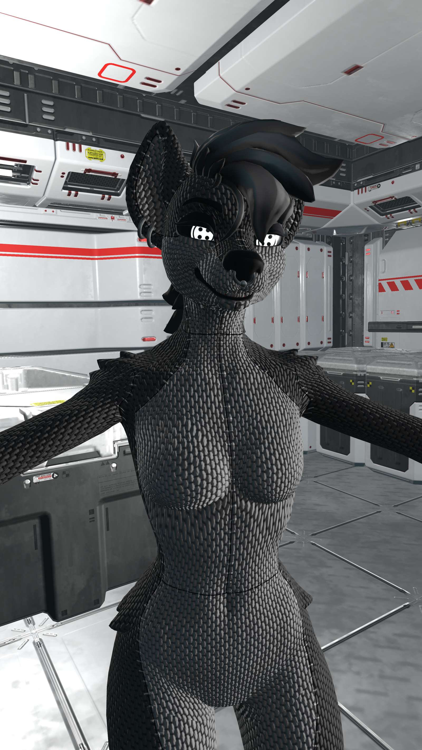 plushie Hyenid texture set