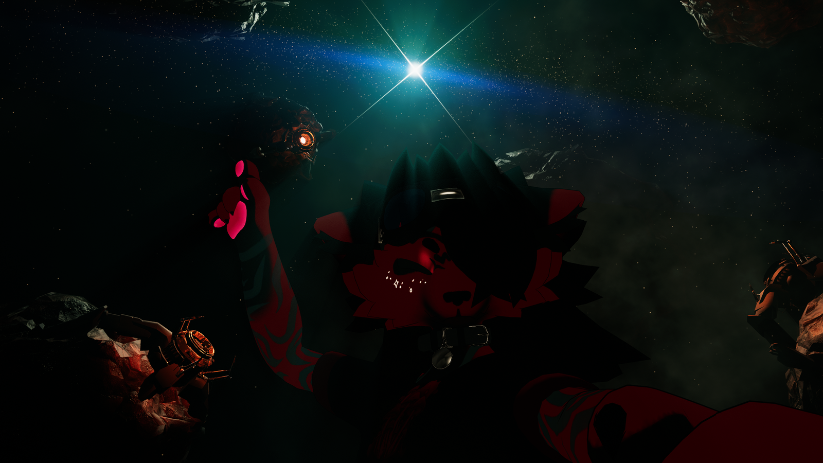 Fluffy Mova Red Recolor Texture