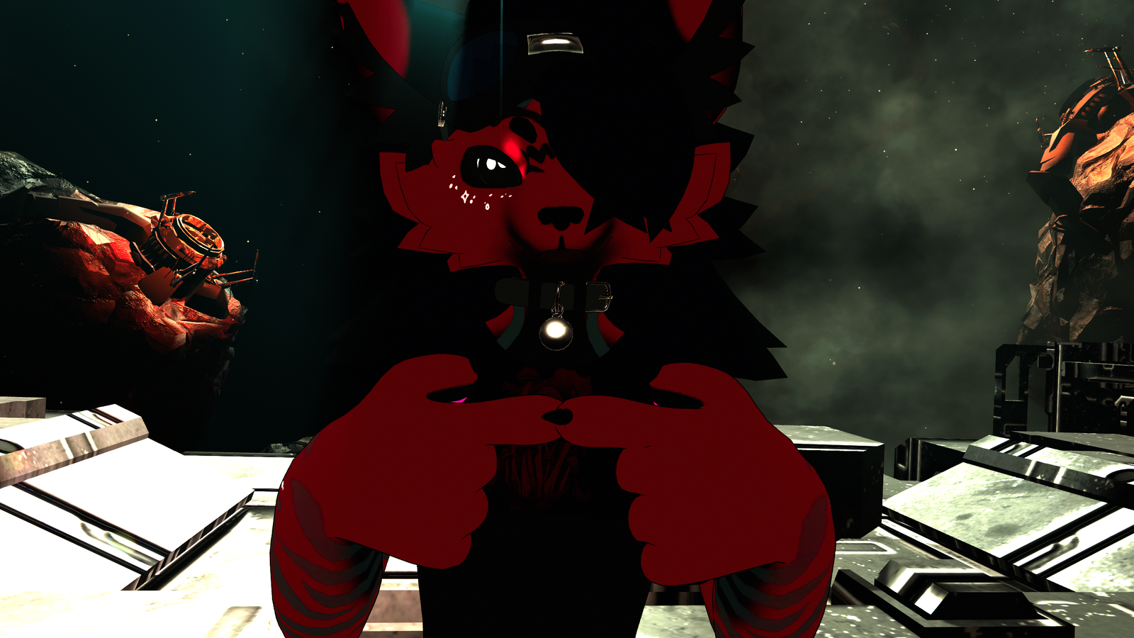 Fluffy Mova Red Recolor Texture