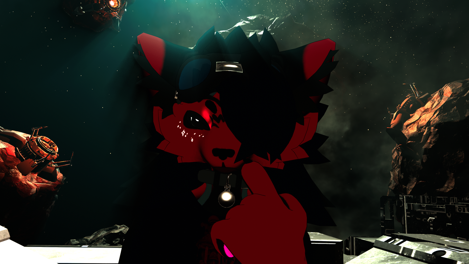 Fluffy Mova Red Recolor Texture