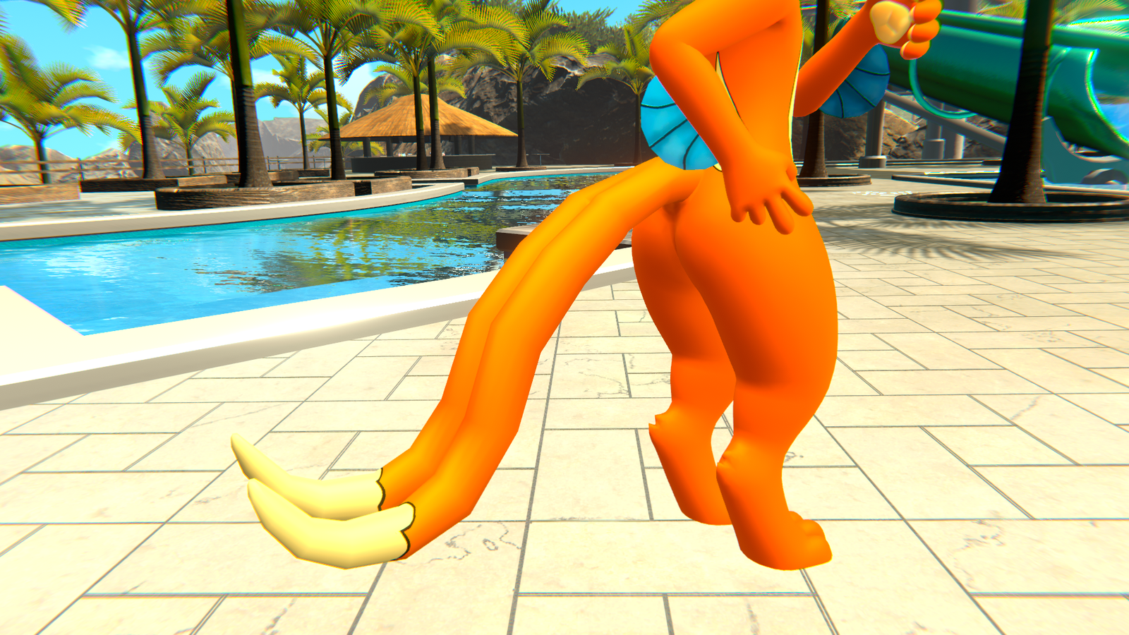 The Water Weasel Felid - Asset and Retexture for the Mayu