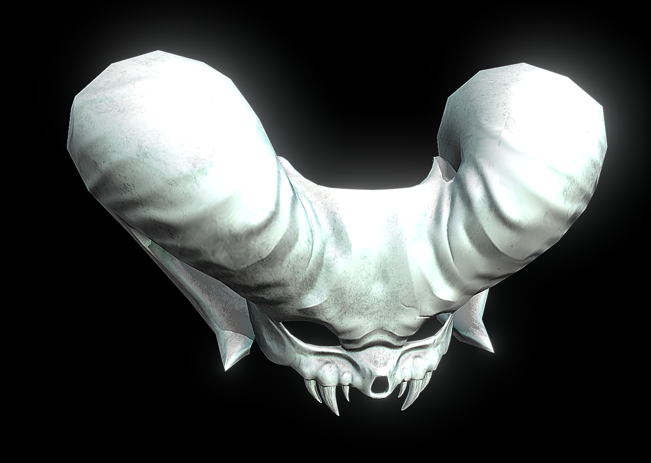 Demon skull mask