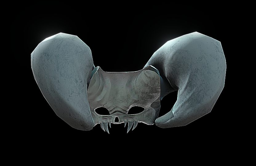 Demon skull mask