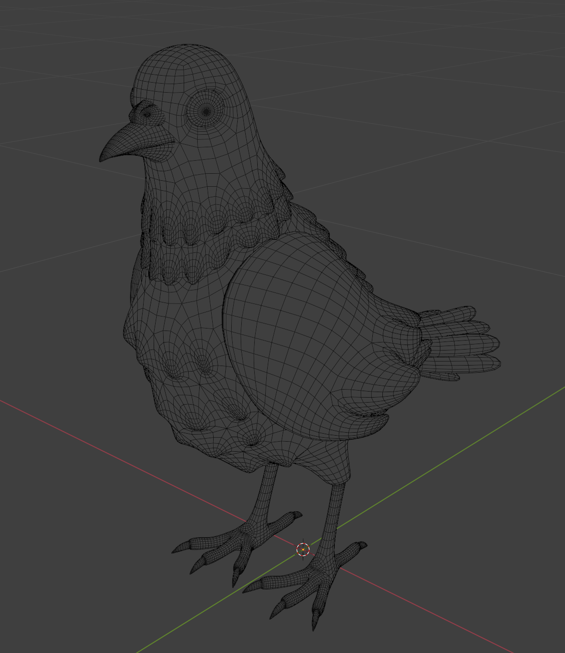 Pigeon Plush / Vrchat Assets