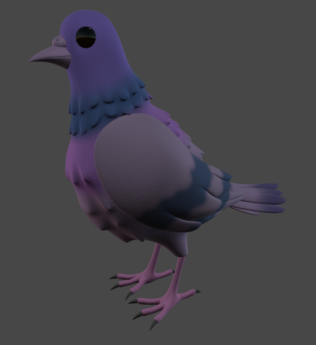 Pigeon Plush / Vrchat Assets