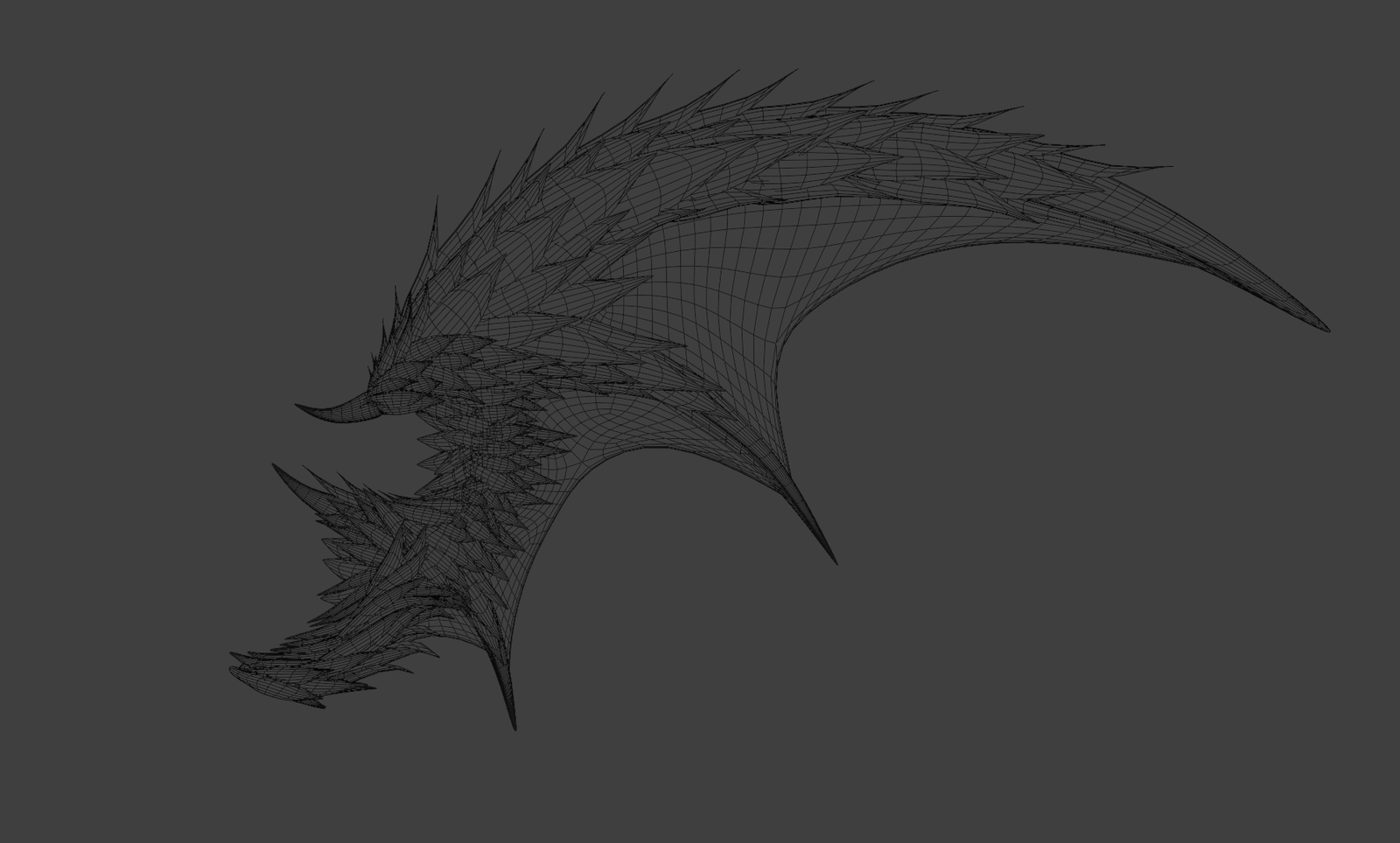 Demon Wings / 3D Model / Vrchat