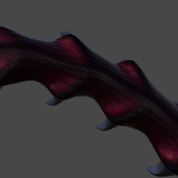 Saw Tail Kagune / Vrchat Asset