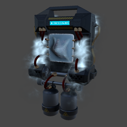Cryo Backpack / Vrchat Asset