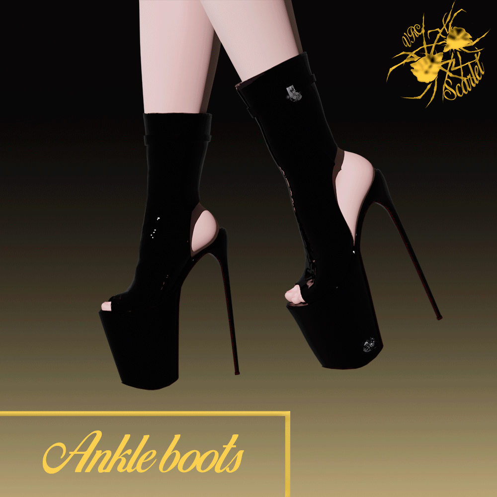 Ankle Boots - FBX (+6 Textures)