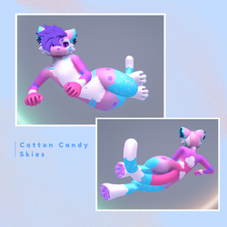Cotton Candy Skies - Mayu Texture