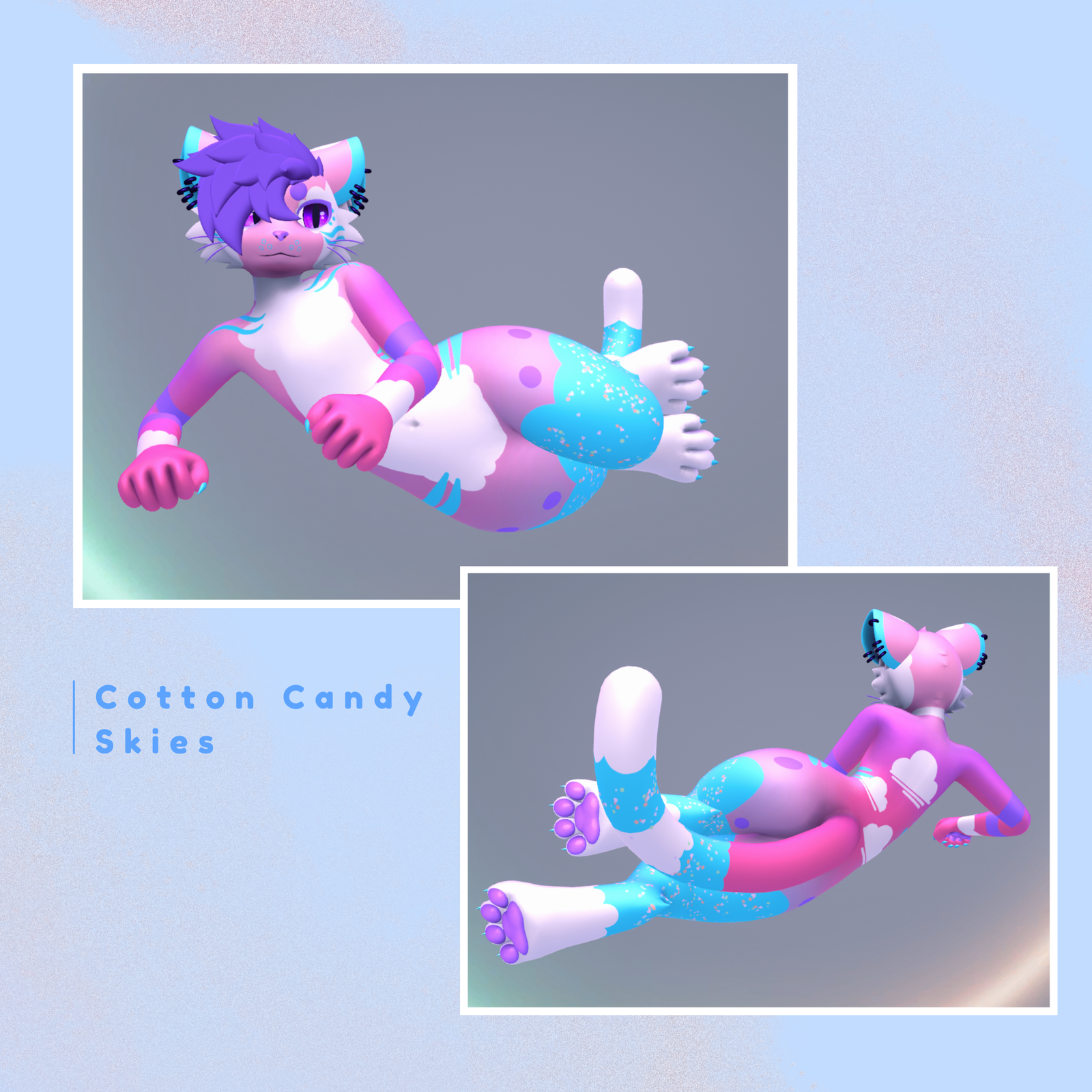 Cotton Candy Skies - Mayu Texture