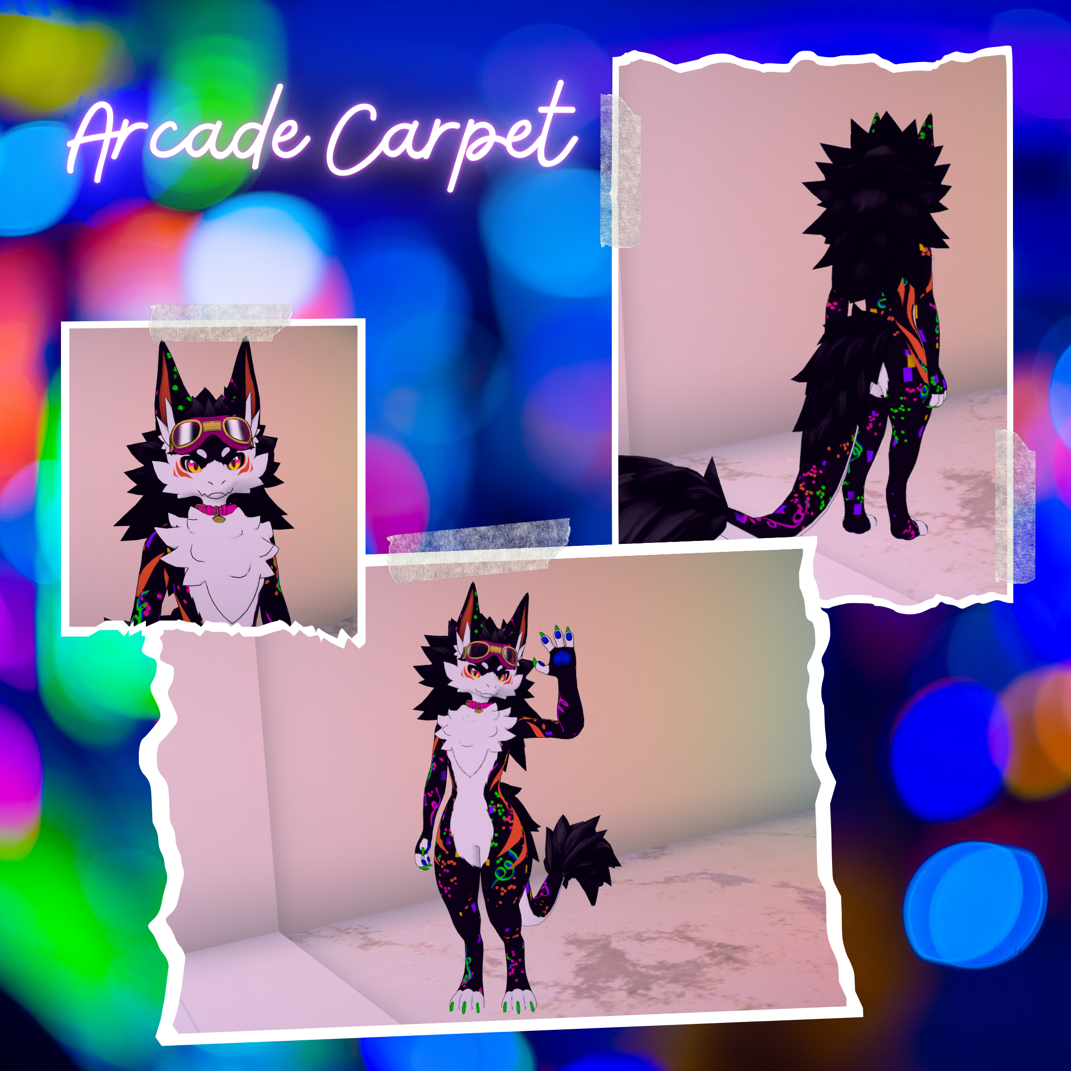 Arcade Carpet - Novabeast Texture PNGs