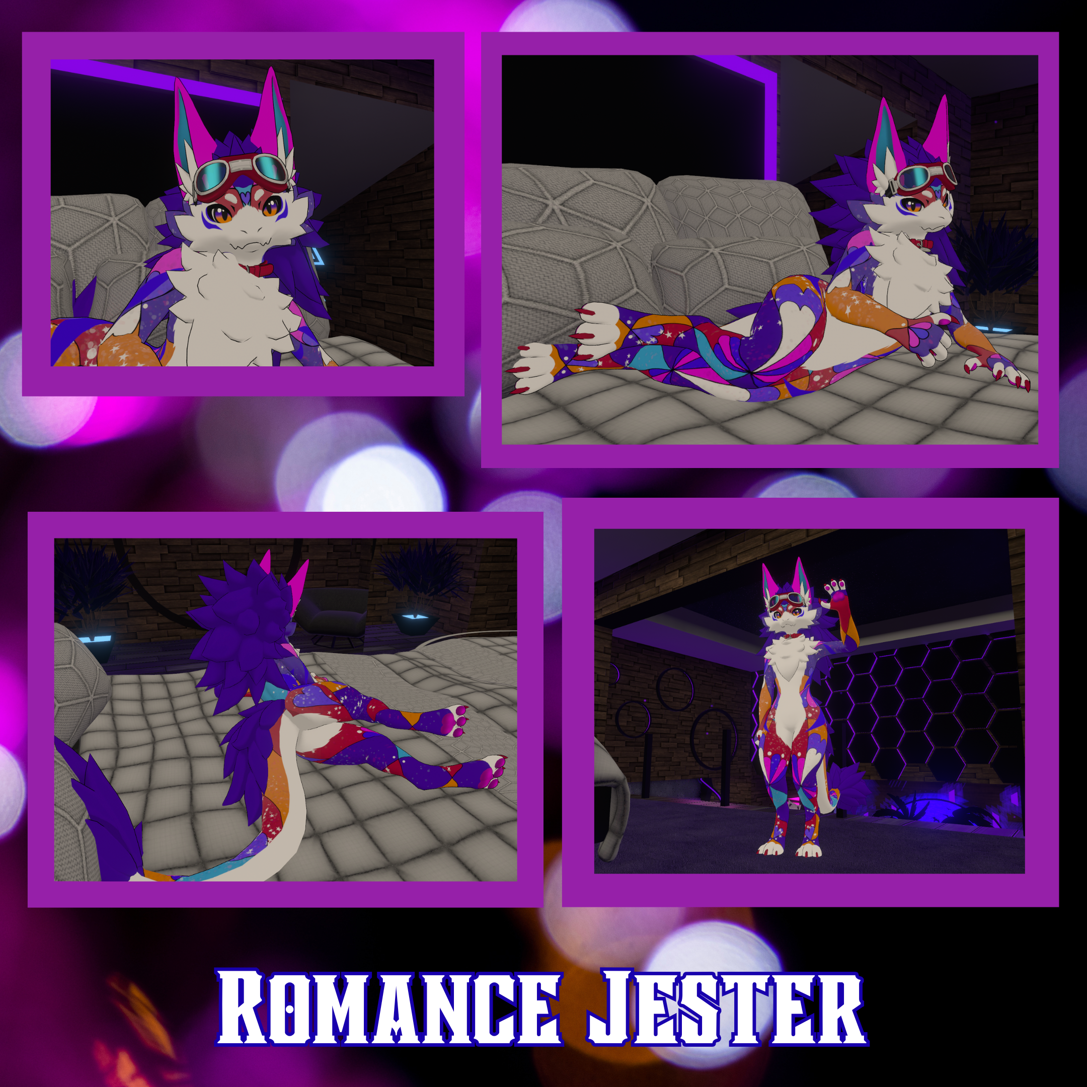 Romance Jester - Novabeast Texture PNGs