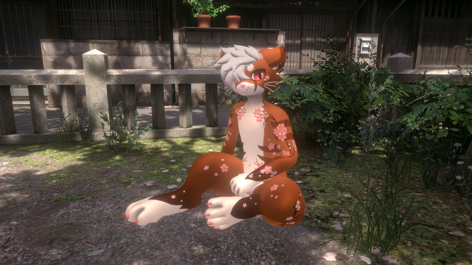 Orange Sakura - Mayu Textures PNGs