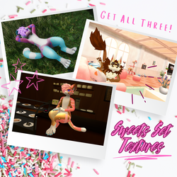 Sweets Set - Three Sets of Mayu Texture PNGs