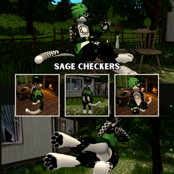 Sage Checkers - Mayu Textures PNGs
