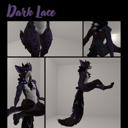 Dark Lace - Fluffgan Textures PNGs