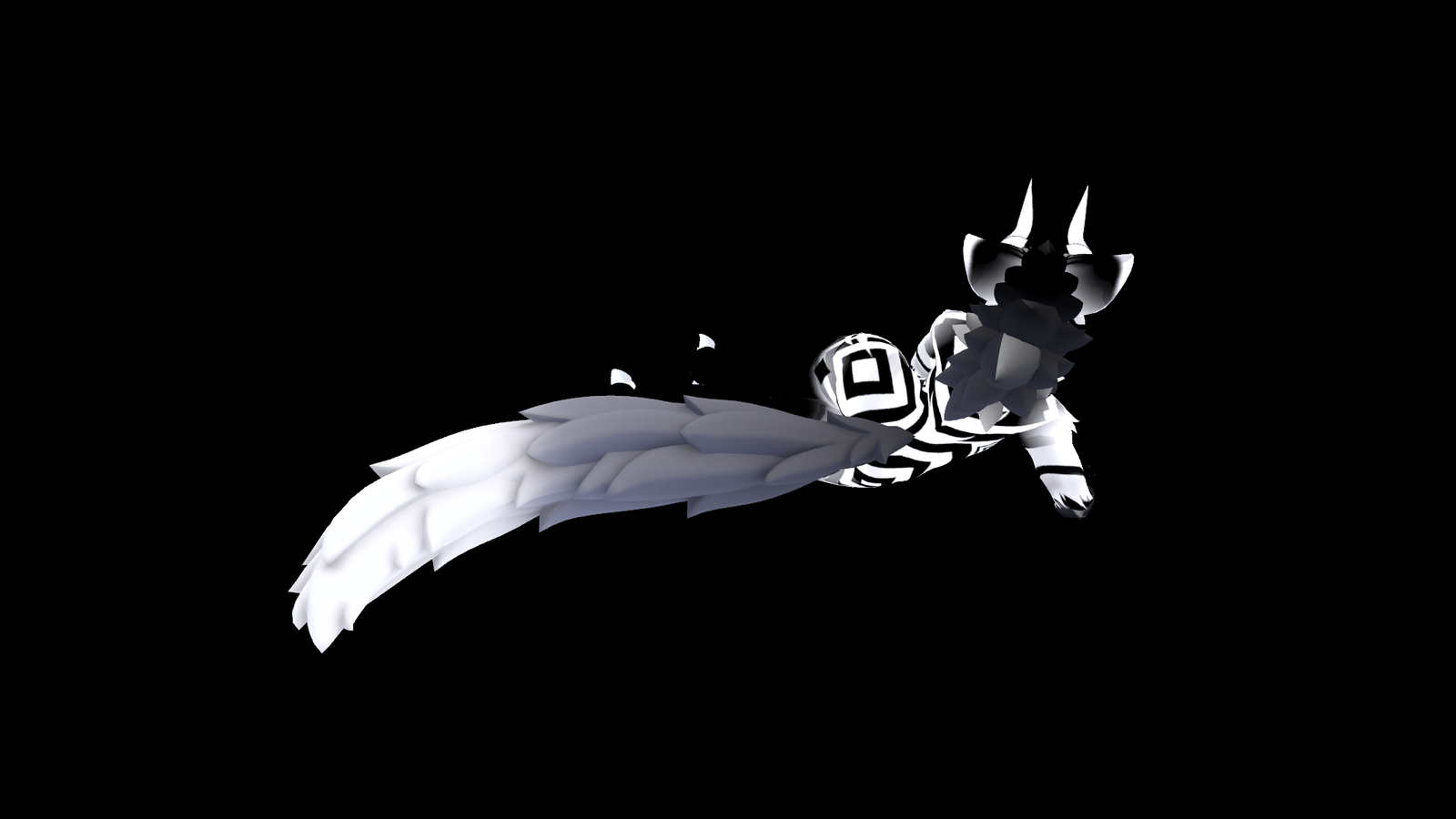 Monotone Fluffgan EMISSION Textures PNGs