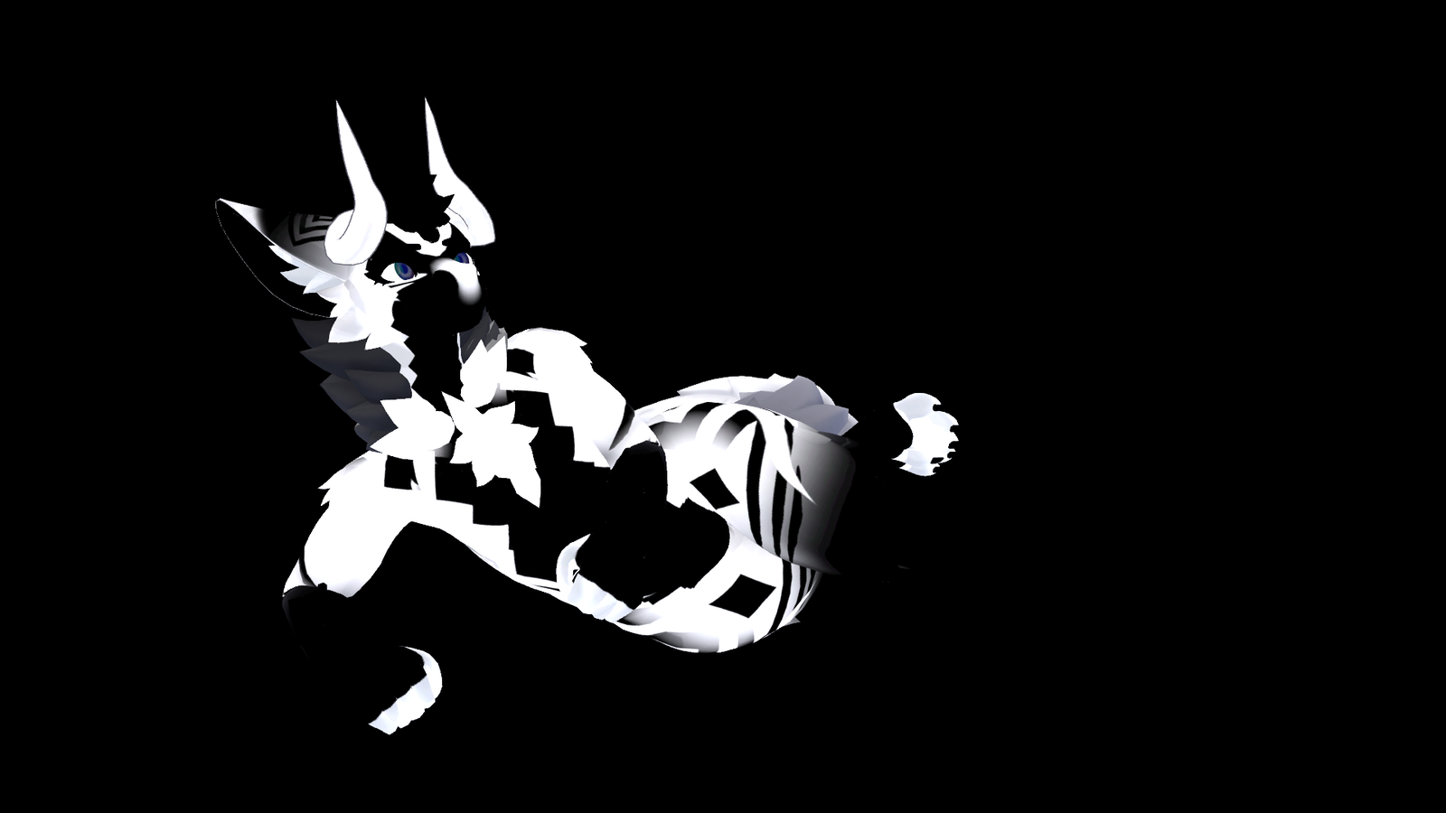 Monotone Fluffgan EMISSION Textures PNGs