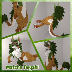 Matcha Taiyaki - Novabeast Textures PNGs