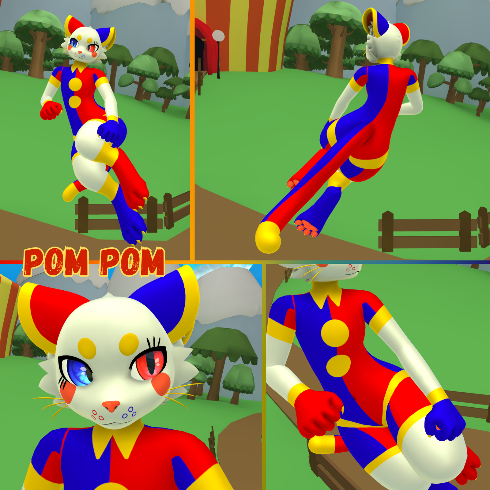 Pom Pom Mayu - Textures PNGs