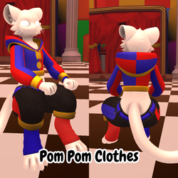 Pom Pom Mayu Clothes - Textures PNGs