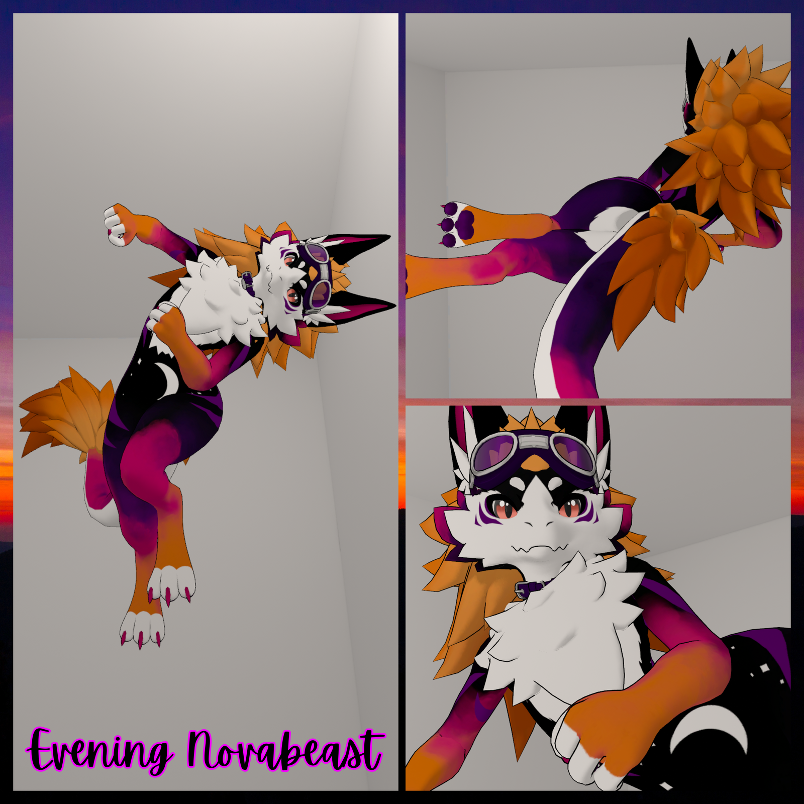 Evening Novabeast - Textures PNGs